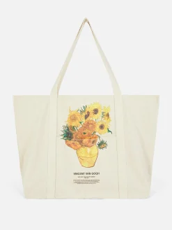 Primark Accessoires Voyages|Sac Fourre-tout XL Vincent Van Gogh Les Tournesols