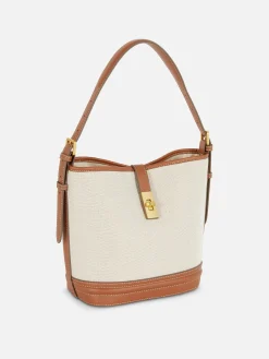 Femme Primark Sacs Et Porte-Monnaie|Sac Seau à Finitions En Simili Cuir The Edit