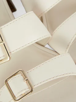 Femme Primark Chaussures À Talons|Sandales à Talon Bloc Avec Boucles