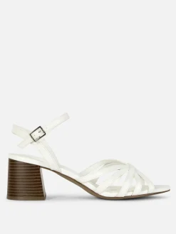 Femme Primark Sandales|Sandales à Talons Et Brides Croisées