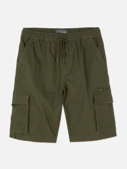 Homme Primark Shorts|Short Cargo Avec Cordon De Serrage