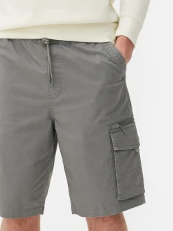 Homme Primark Shorts|Short Cargo Avec Cordon De Serrage