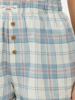 Femme Primark Bas De Pyjama|Short De Pyjama En Flanelle à Carreaux