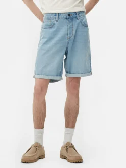 Homme Primark Shorts|Short Droit En Jean