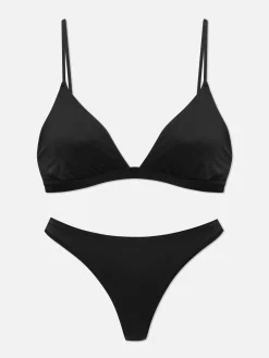Femme Primark Ensembles Lingerie|Soutien-gorge Triangle Et String En Microfibre