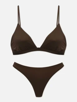 Femme Primark Ensembles Lingerie|Soutien-gorge Triangle Et String En Microfibre