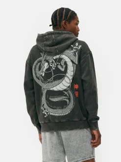 Homme Primark T-Shirts Et Sweat-Shirts À Motifs|Sweats À Capuche Et Sweat-Shirts|Sweat à Capuche Dragon Ball Z Shenron
