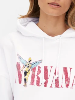 Femme Primark Sweats À Capuche Et Sweat-Shirts|Sweat à Capuche Graphique Nirvana