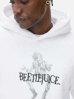 Femme/Homme Primark Beetlejuice|Tout Halloween|Sweat à Capuche Graphique Personnage Beetlejuice