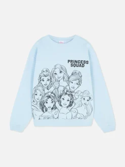 Enfant Primark Sweats À Capuche Et Sweat-Shirts|Sweat-shirt à Col Ras-du-cou Disney Princesses