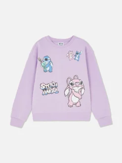 Enfant Primark Sweats À Capuche Et Sweat-Shirts|Sweat-shirt à Col Ras-du-cou Disney Stitch & Angel