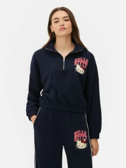 Femme Primark Sweats À Capuche Et Sweat-Shirts|Sweat-shirt à Col Zippé Hello Kitty