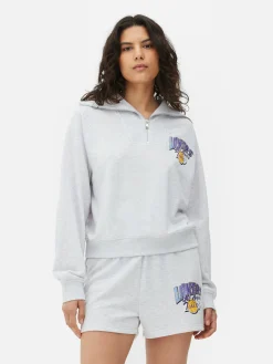 Femme Primark Sweats À Capuche Et Sweat-Shirts|Sweat-shirt à Col Zippé NBA Los Angeles Lakers à Coordonner