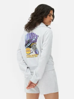 Femme Primark Sweats À Capuche Et Sweat-Shirts|Sweat-shirt à Col Zippé NBA Los Angeles Lakers à Coordonner