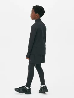 Enfant Primark Hauts Et T-Shirts|Vêtements De Sport|Sweat-shirt à Col Zippé Performance