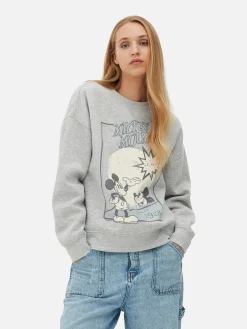 Femme Primark Sweats À Capuche Et Sweat-Shirts|Sweat-shirt à Motif Esquisse Disney Mickey Mouse