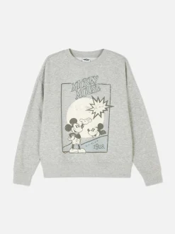 Femme Primark Sweats À Capuche Et Sweat-Shirts|Sweat-shirt à Motif Esquisse Disney Mickey Mouse