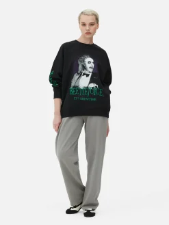Femme Primark Beetlejuice|Tout Halloween|Sweat-shirt à Motif Personnage Beetlejuice