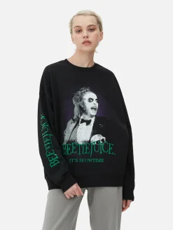 Femme Primark Beetlejuice|Tout Halloween|Sweat-shirt à Motif Personnage Beetlejuice