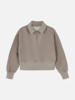 Enfant Primark Sweats À Capuche Et Sweat-Shirts|Sweat-shirt Délavé à L'acide à Col Cheminée