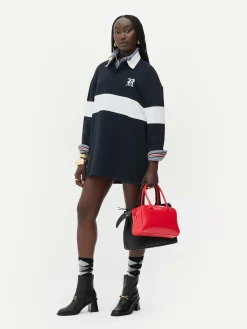 Femme Primark Hauts Et T-Shirts|Sweat-shirt Façon Polo Oversize Rita Ora