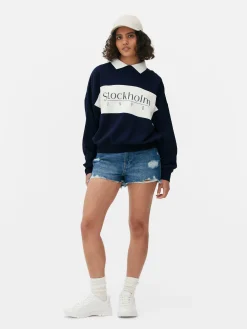 Femme Primark Sweats À Capuche Et Sweat-Shirts|Sweat-shirt Graphique à Col