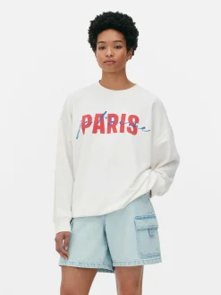 Femme Primark Sweats À Capuche Et Sweat-Shirts|Sweat-shirt Graphique Paris