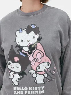 Femme Primark Sweats À Capuche Et Sweat-Shirts|Sweat-shirt Hello Kitty And Friends à Coordonner