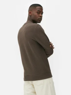 Homme Primark Sweats À Capuche Et Sweat-Shirts|Sweat-shirt Matelassé à Motif Losanges