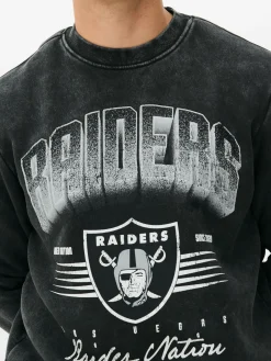 Homme Primark T-Shirts Et Sweat-Shirts À Motifs|Sweats À Capuche Et Sweat-Shirts|Sweat-shirt NFL Las Vegas Raiders à Coordonner
