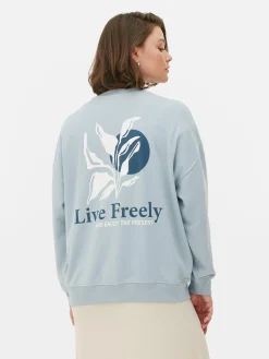 Femme Primark Sweats À Capuche Et Sweat-Shirts|Sweat-shirt Oversize Graphique