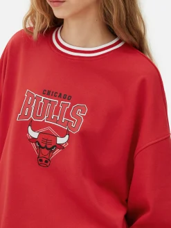 Femme Primark Sweats À Capuche Et Sweat-Shirts|Sweat-shirt Oversize NBA Chicago Bulls