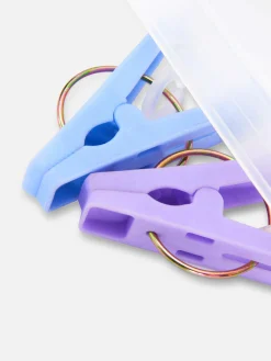 Primark Solutions De Rangement Murales Et Cintres|Étendoir Pliant à 24 Pinces