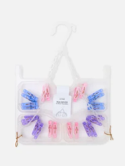 Primark Solutions De Rangement Murales Et Cintres|Étendoir Pliant à 24 Pinces