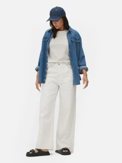 Femme Primark Hauts Et T-Shirts|T-shirt à Col Ras-du-cou