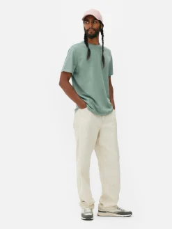 Homme Primark Hauts Et T-Shirts|T-shirt à Col Ras-du-cou Coupe Regular