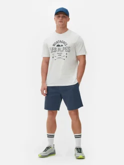 Homme Primark Hauts Et T-Shirts|T-shirt à Imprimé Les Alpes