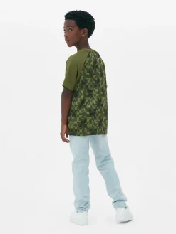 Enfant Primark Hauts Et T-Shirts|T-shirt à Logo Minecraft Pixel