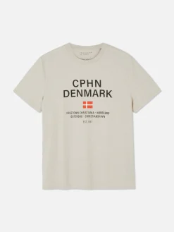 Homme Primark Hauts Et T-Shirts|T-shirt à Manches Courtes Copenhague