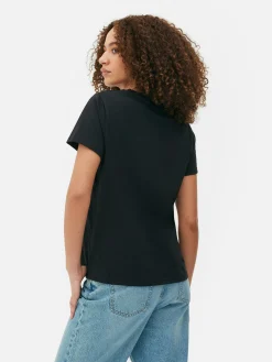 Femme Primark Hauts Et T-Shirts|T-shirt à Manches Courtes Claude Monet