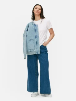 Femme Primark Hauts Et T-Shirts|T-shirt à Manches Courtes En Coton