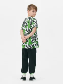 Enfant Primark Hauts Et T-Shirts|T-shirt à Motif Minecraft Creeper