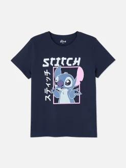Femme Primark Hauts Et T-Shirts|T-shirt à Motif Style Manga Disney Lilo & Stitch