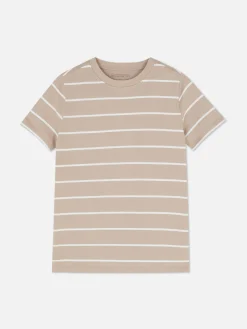 Femme Primark Hauts Et T-Shirts|T-shirt à Rayures Et à Col Ras-du-cou