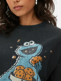 Femme Primark Hauts Et T-Shirts|T-shirt 1, Rue Sésame Macaron Le Glouton