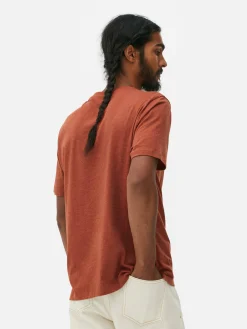 Homme Primark Hauts Et T-Shirts|T-shirt Chiné Coupe Regular