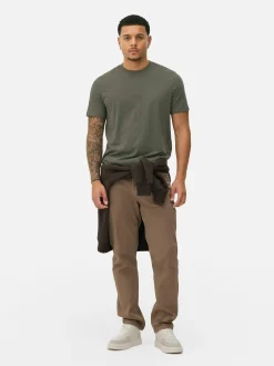 Homme Primark Hauts Et T-Shirts|T-shirt Chiné Coupe Regular