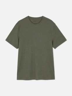 Homme Primark Hauts Et T-Shirts|T-shirt Chiné Coupe Regular