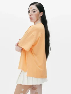 Femme Primark Hauts Et T-Shirts|T-shirt Coupe Droite à Motif Graphique