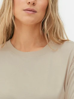 Femme Primark Hauts Et T-Shirts|T-shirt Coupe Droite Oversize